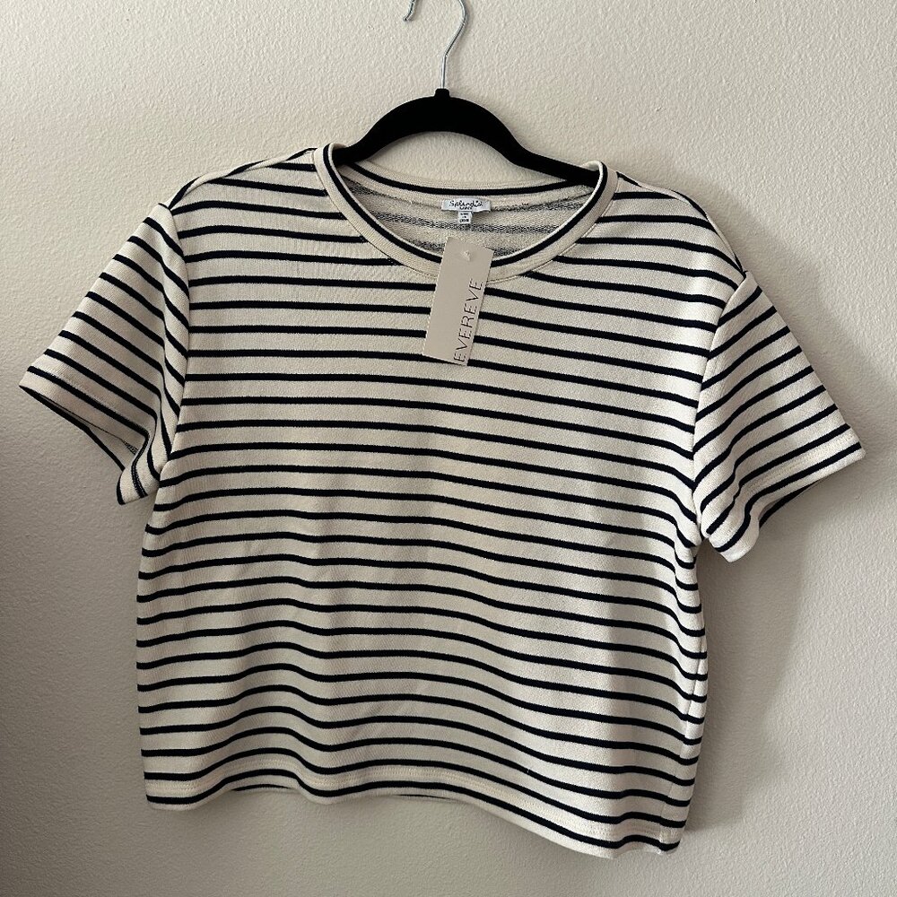 Splendid cropped tee